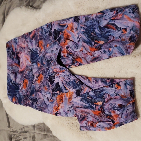 Base Pace High Rise Crop Brushed Nulux 23 Inch - Picture 3 of 5